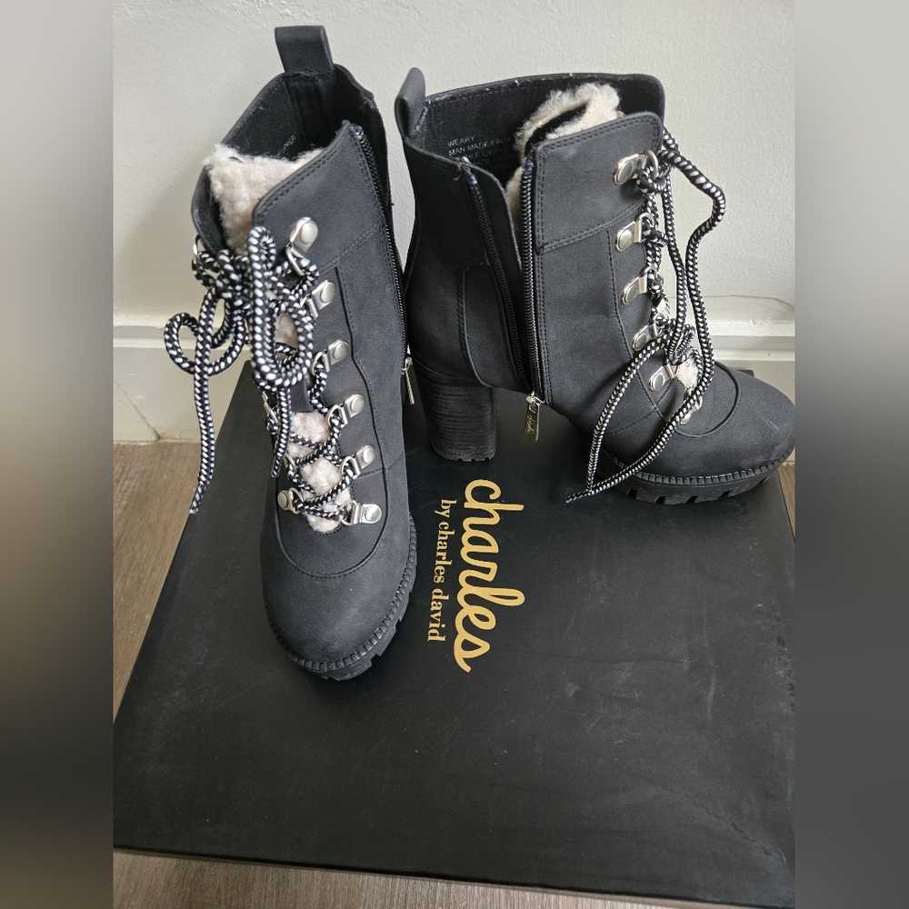 Charles by Charles David Black Boots
